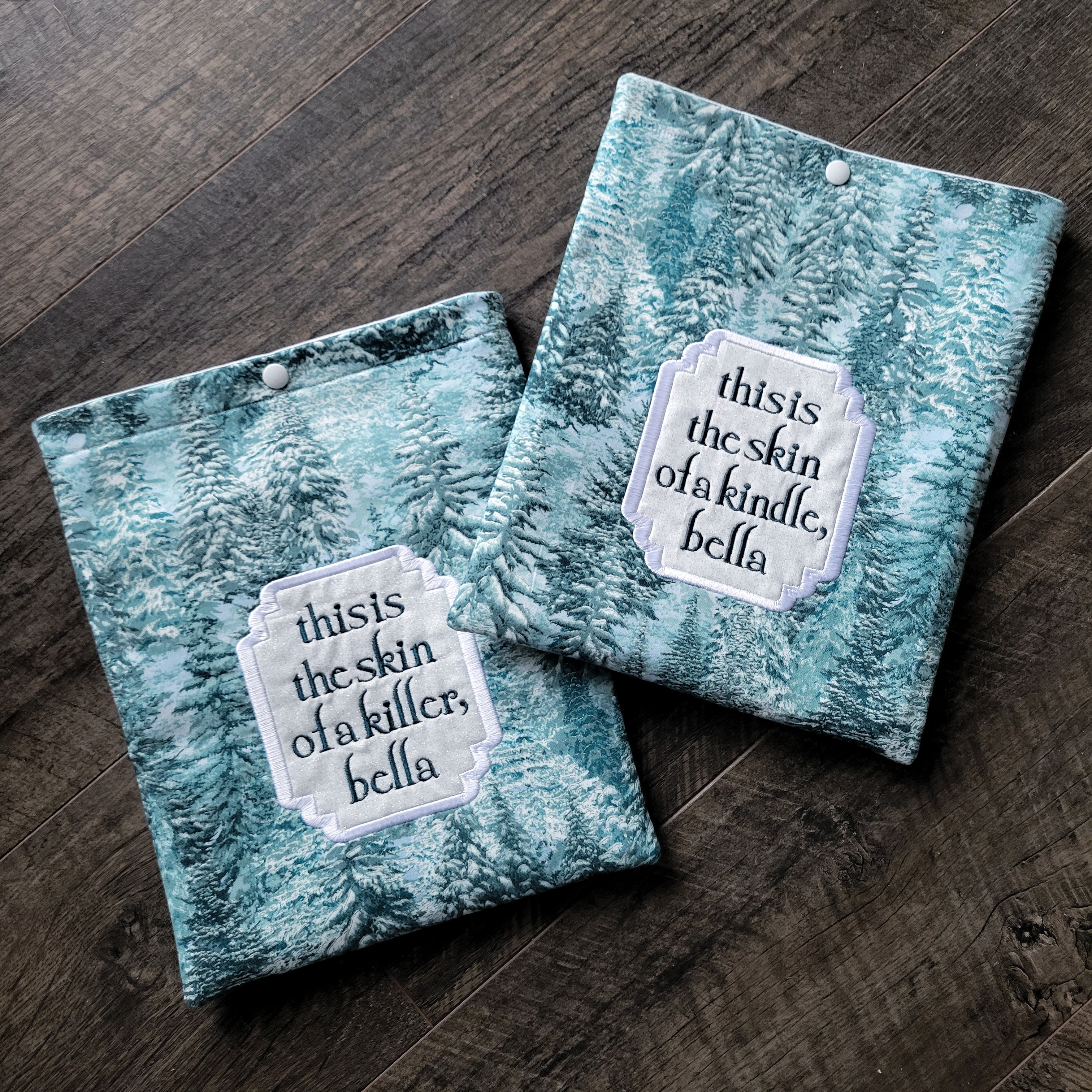 Skin of a Killer Kindle Kobo Lightly Padded Kindle E-Reader Sleeve with Snap