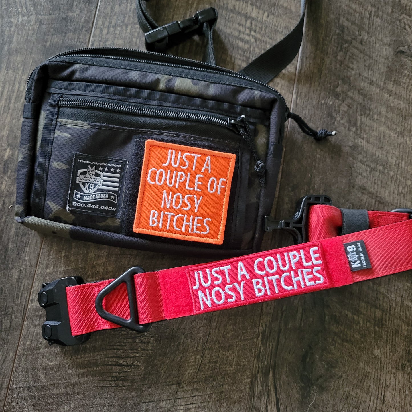 Just A Couple Nosy Bitches - Scent Work Patches