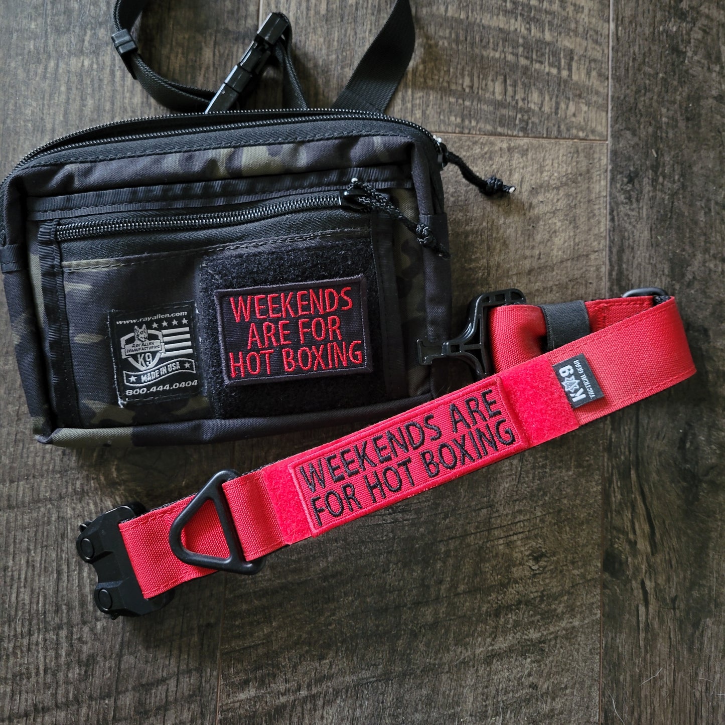 Weekends Are For Hot Boxing - Scent Work Patches