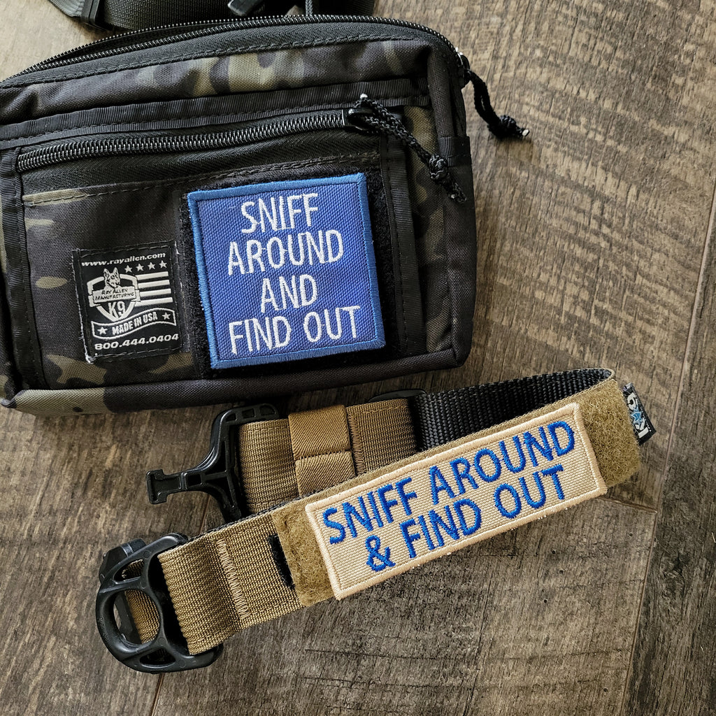 Sniff Around and Find Out - Scent Work Patches