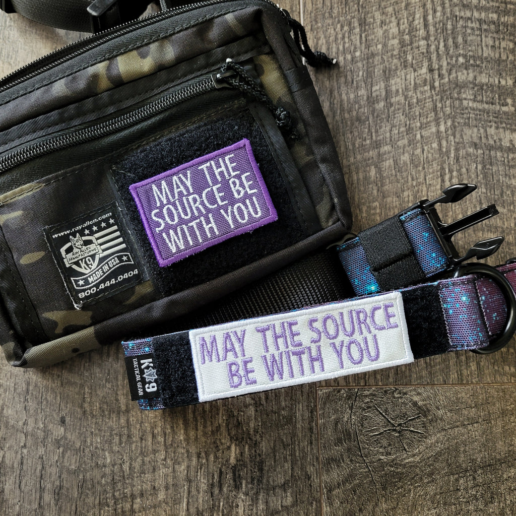 May The Source Be With You - Scent Work Patches