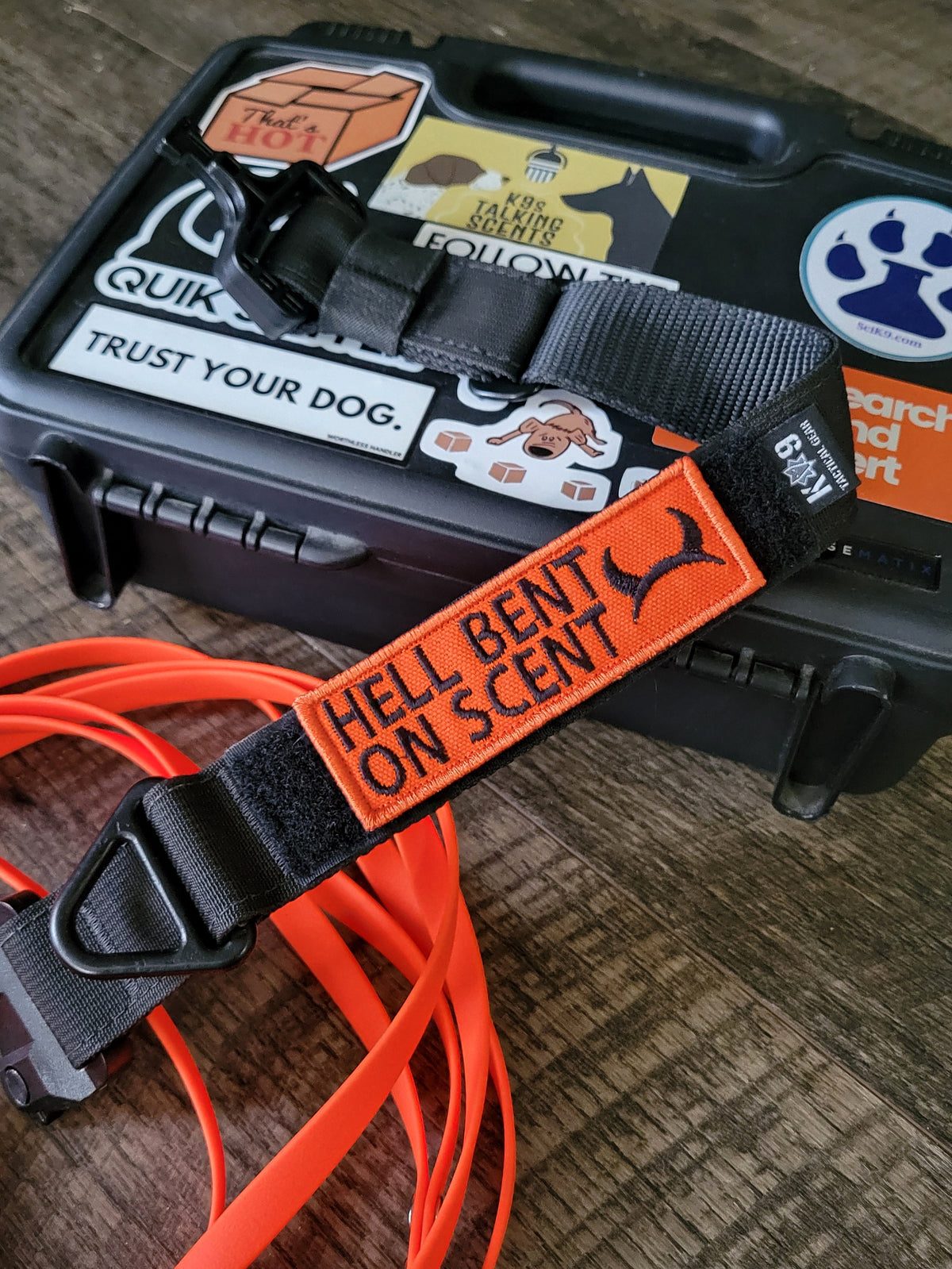 Hell Bent On Scent - Scent Work Patches