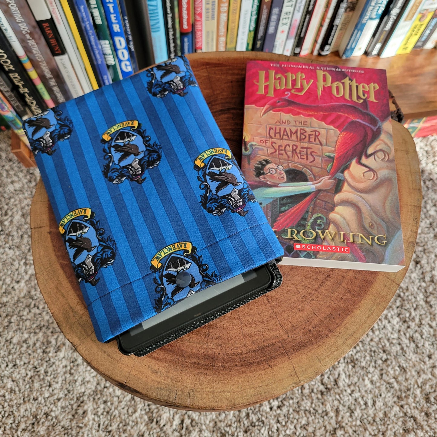 HP House Wizard Lightly Padded Kindle E-Reader Sleeve with Snap