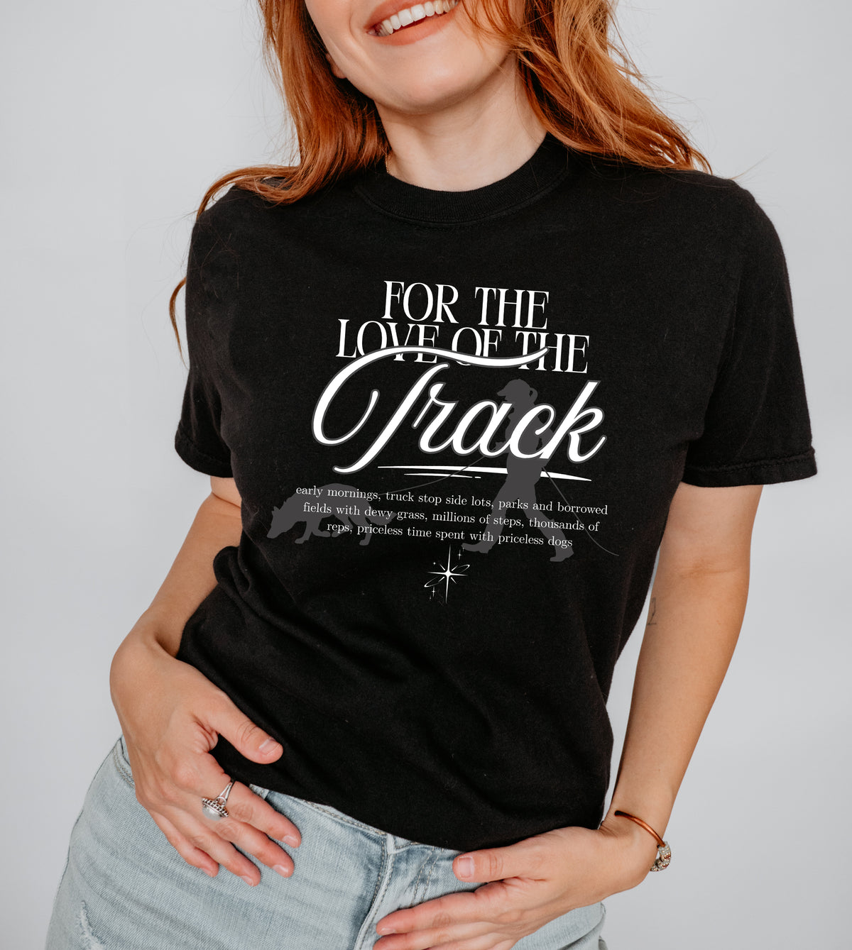 For The Love Of The Track - Comfort Colors Unisex T-Shirt