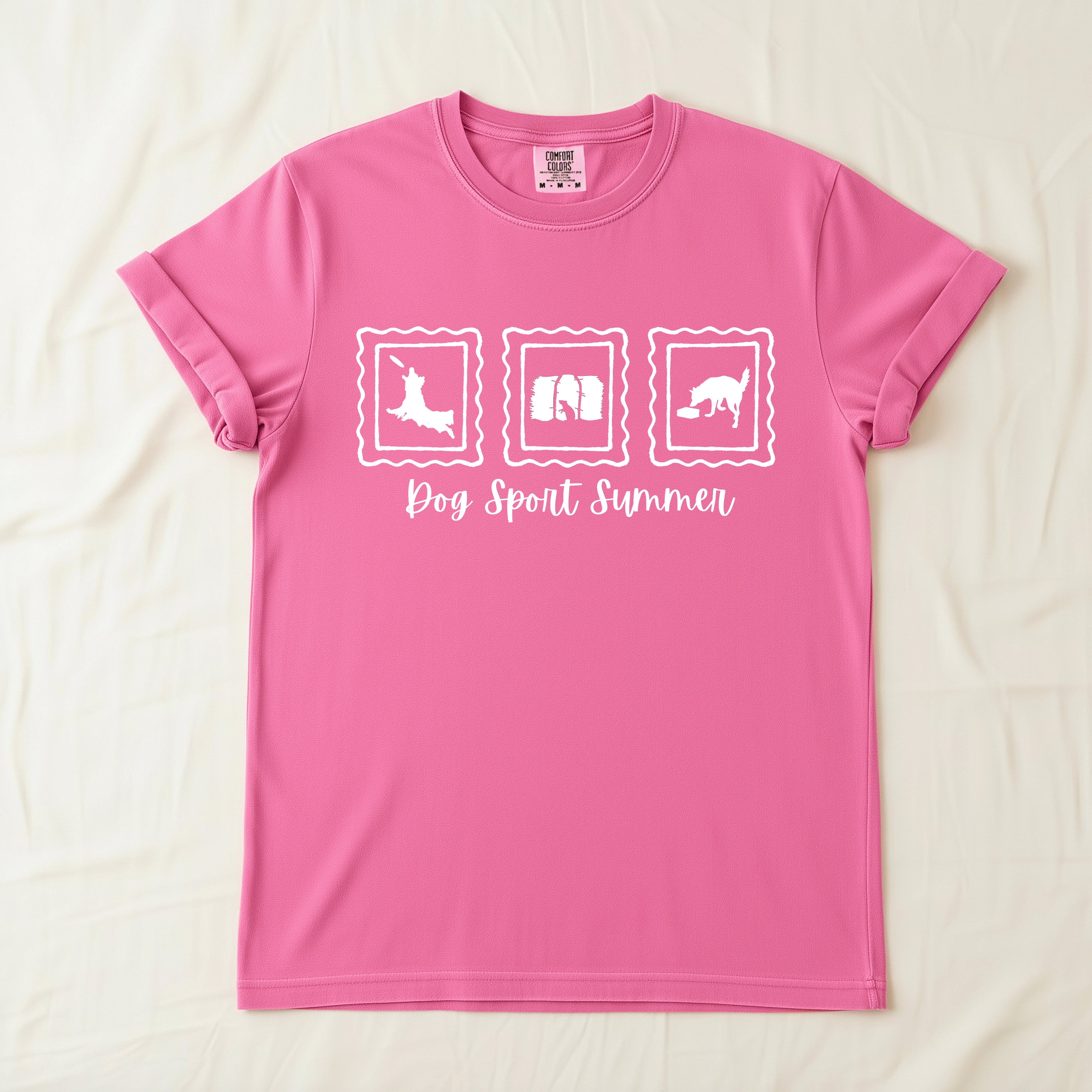 Dog Sport Summer Stamp - Comfort Colors Unisex T-shirt