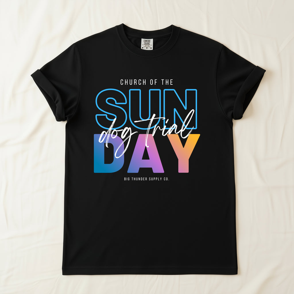Church of the Sunday Dog Trial - Comfort Colors Unisex T-Shirt