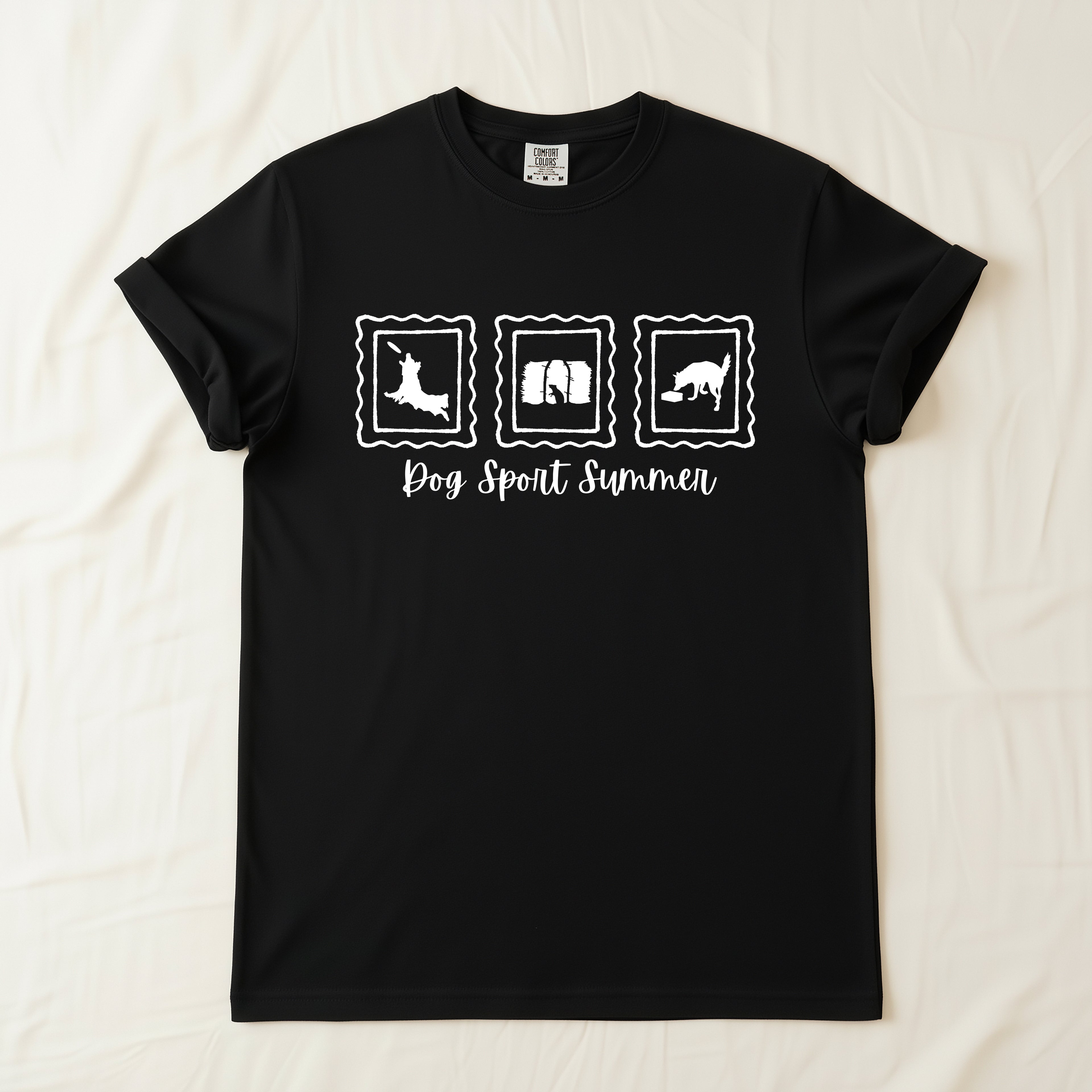 Dog Sport Summer Stamp - Comfort Colors Unisex T-shirt