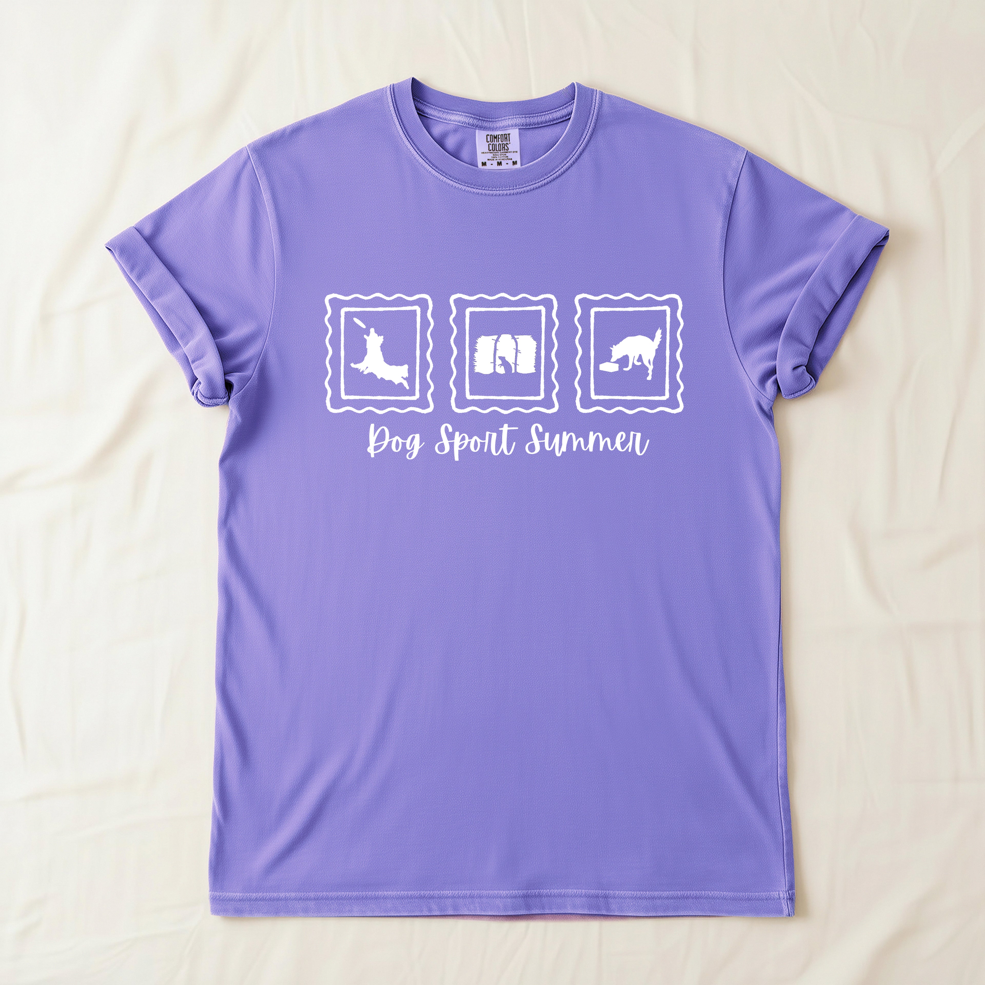 Dog Sport Summer Stamp - Comfort Colors Unisex T-shirt