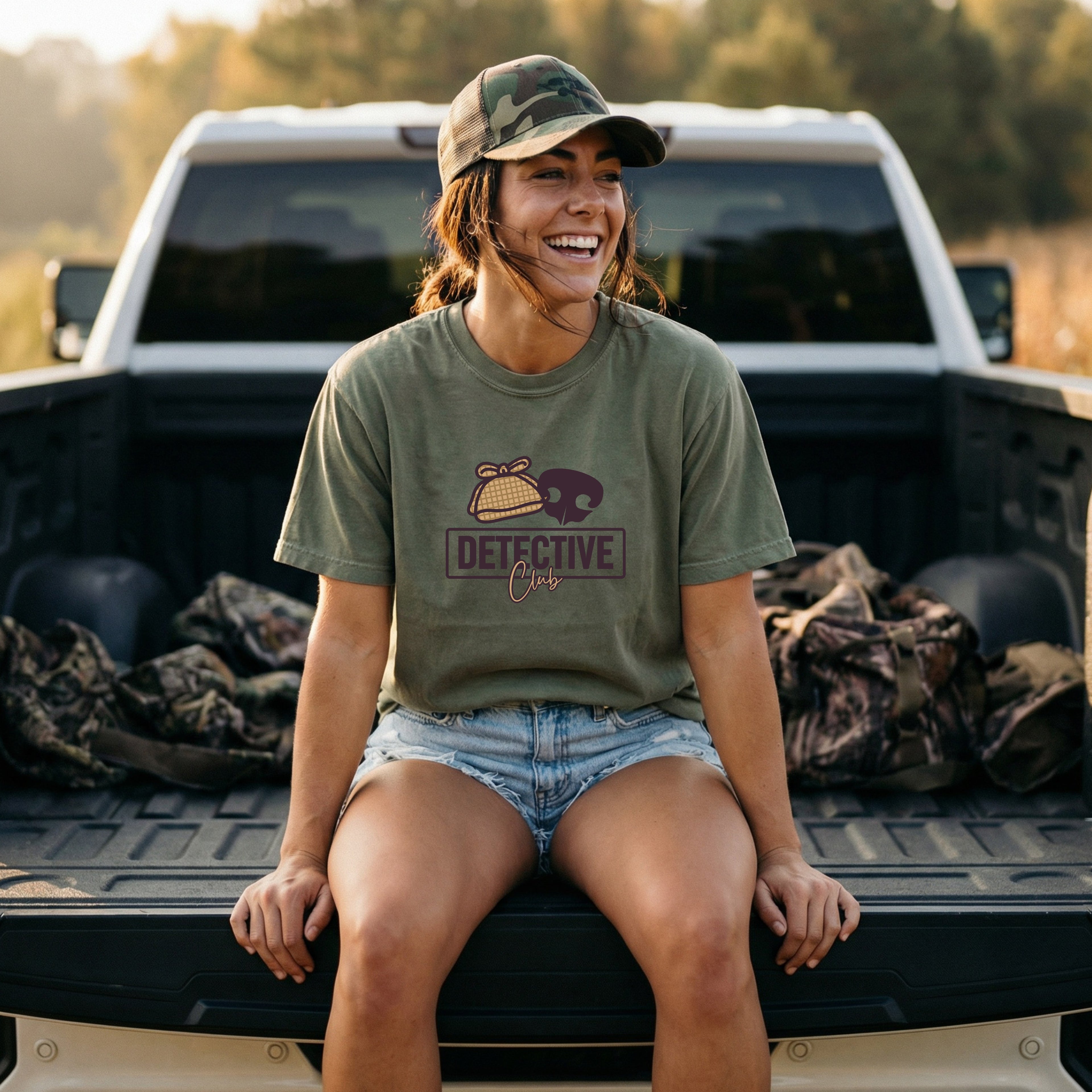 Detective Club Scent Work - Comfort Colors Unisex T-shirt