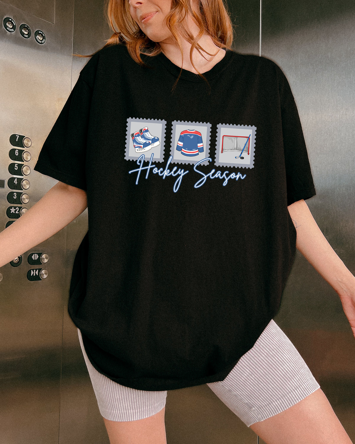 Hockey Season - Comfort Colors Unisex T-Shirt