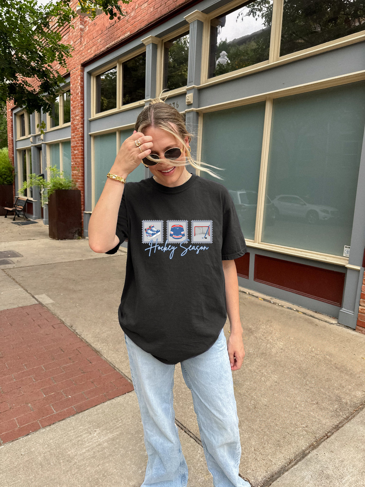 Hockey Season - Comfort Colors Unisex T-Shirt