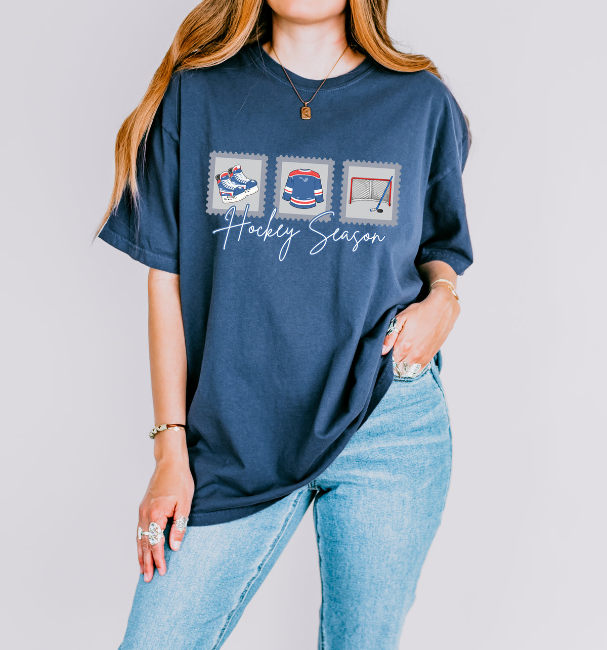 Hockey Season - Comfort Colors Unisex T-Shirt