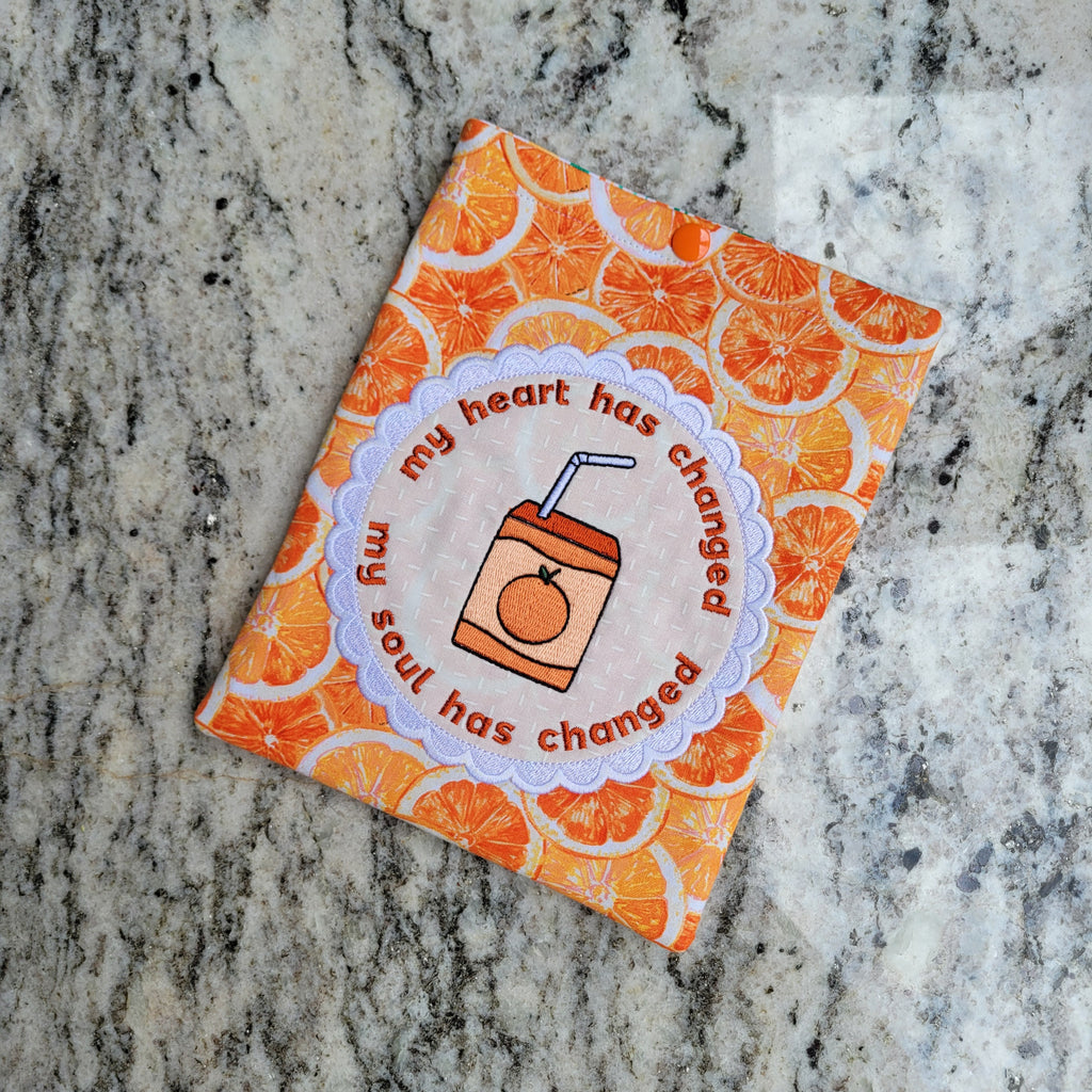Orange Juice E-Reader Sleeve