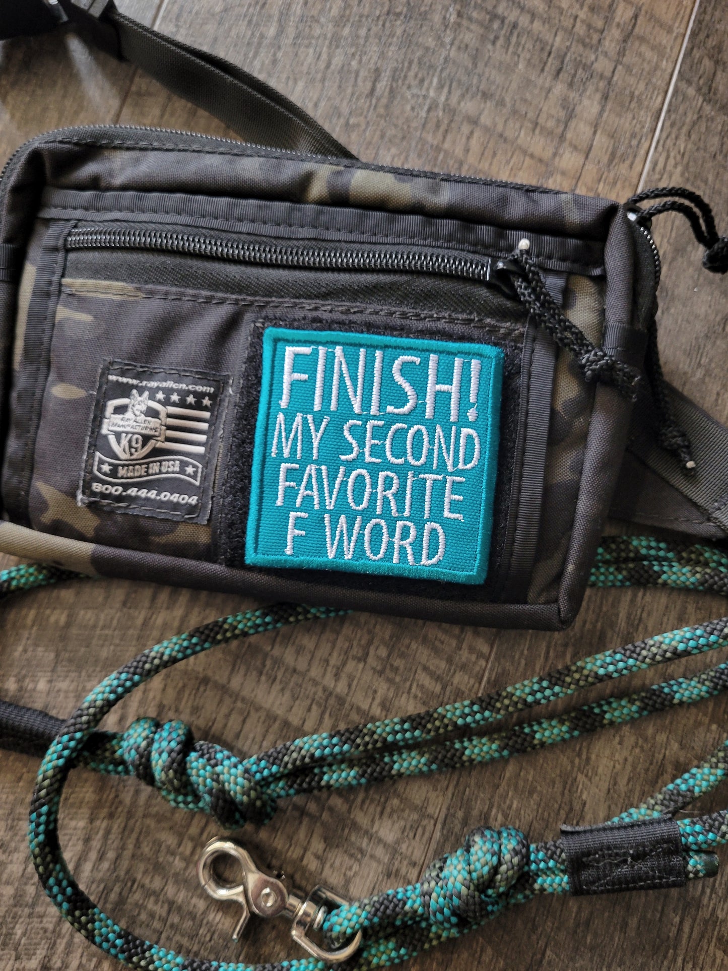 Finish! My Second Favorite F Word - Scent Work Patches