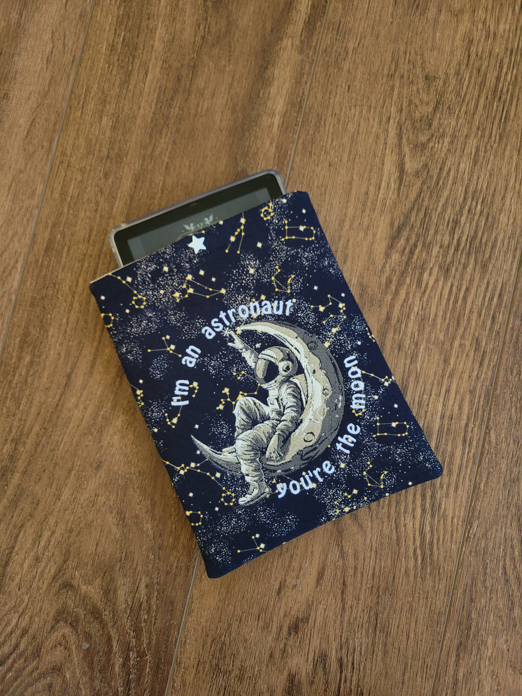 Orbiter Astronaut On Moon E-Reader Sleeve