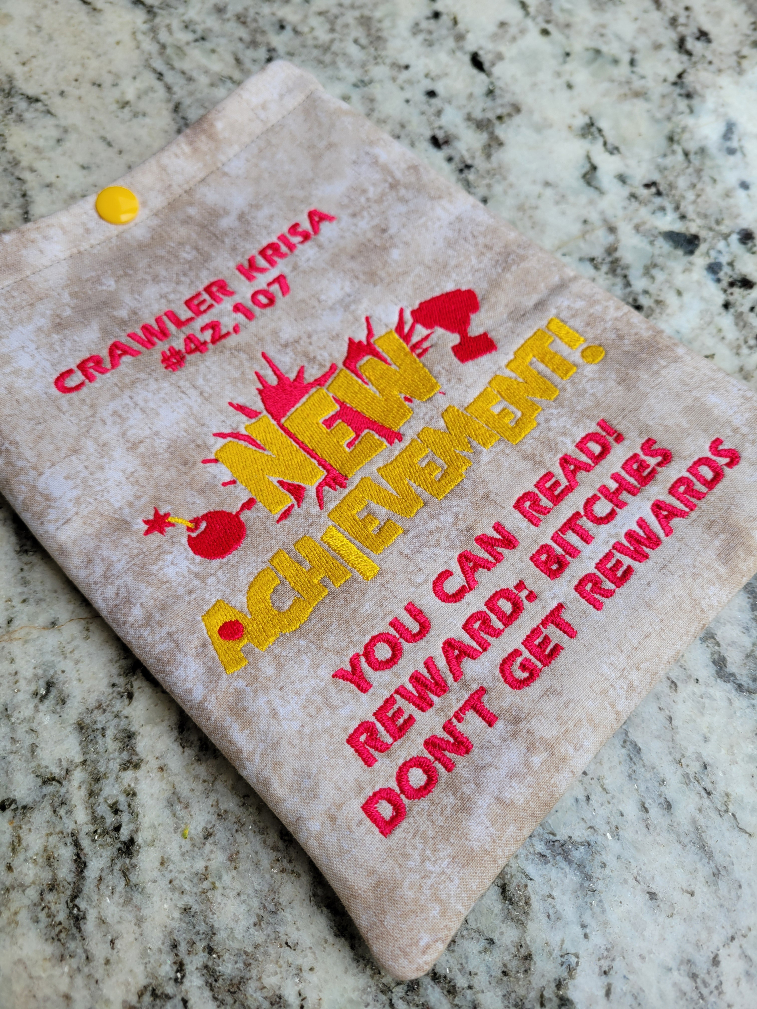 Custom Crawler E-reader Sleeve