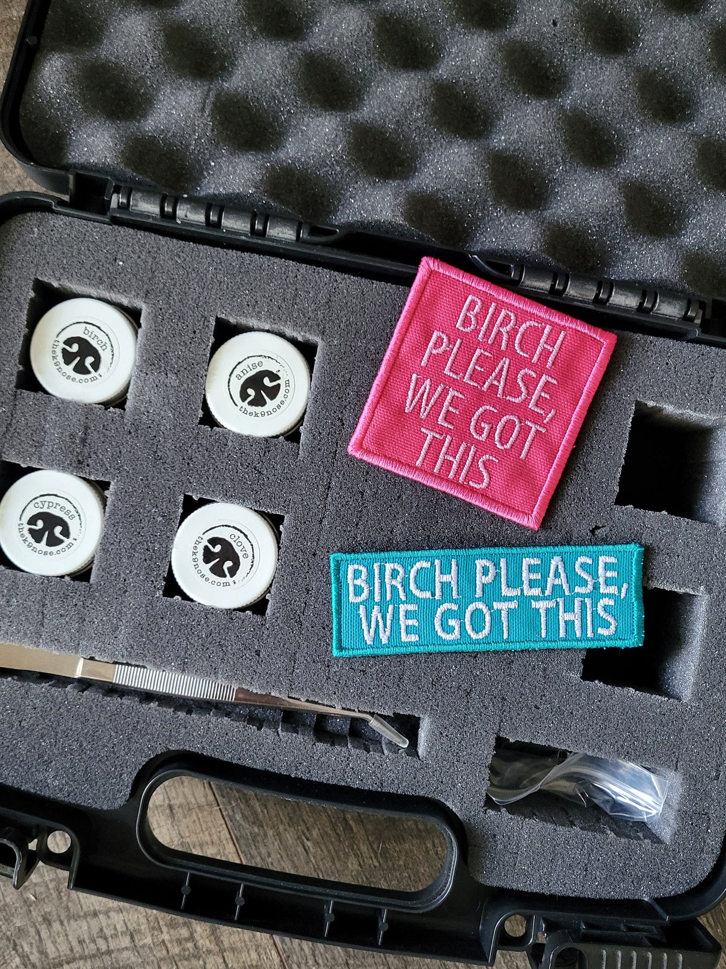 Birch Please We Got This - Scent Work Patches