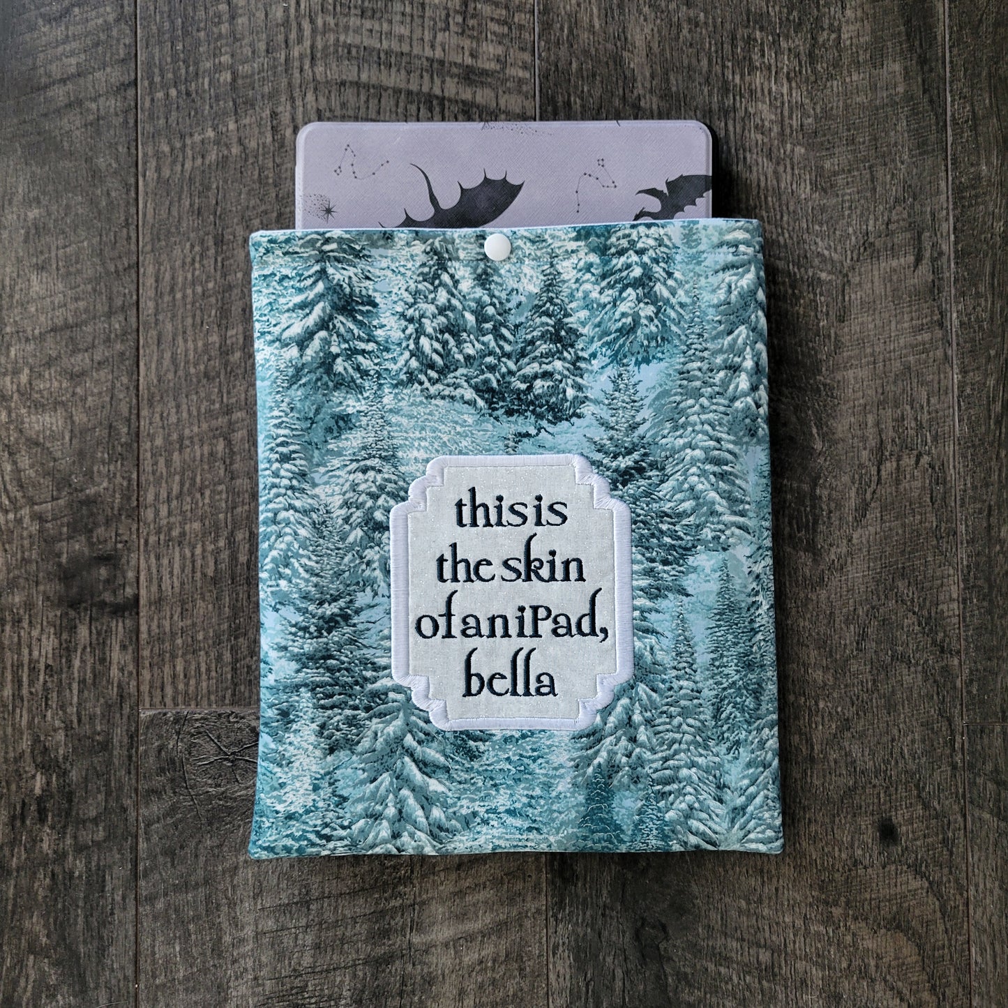 Skin of a Killer Kindle Kobo Lightly Padded Kindle E-Reader Sleeve with Snap