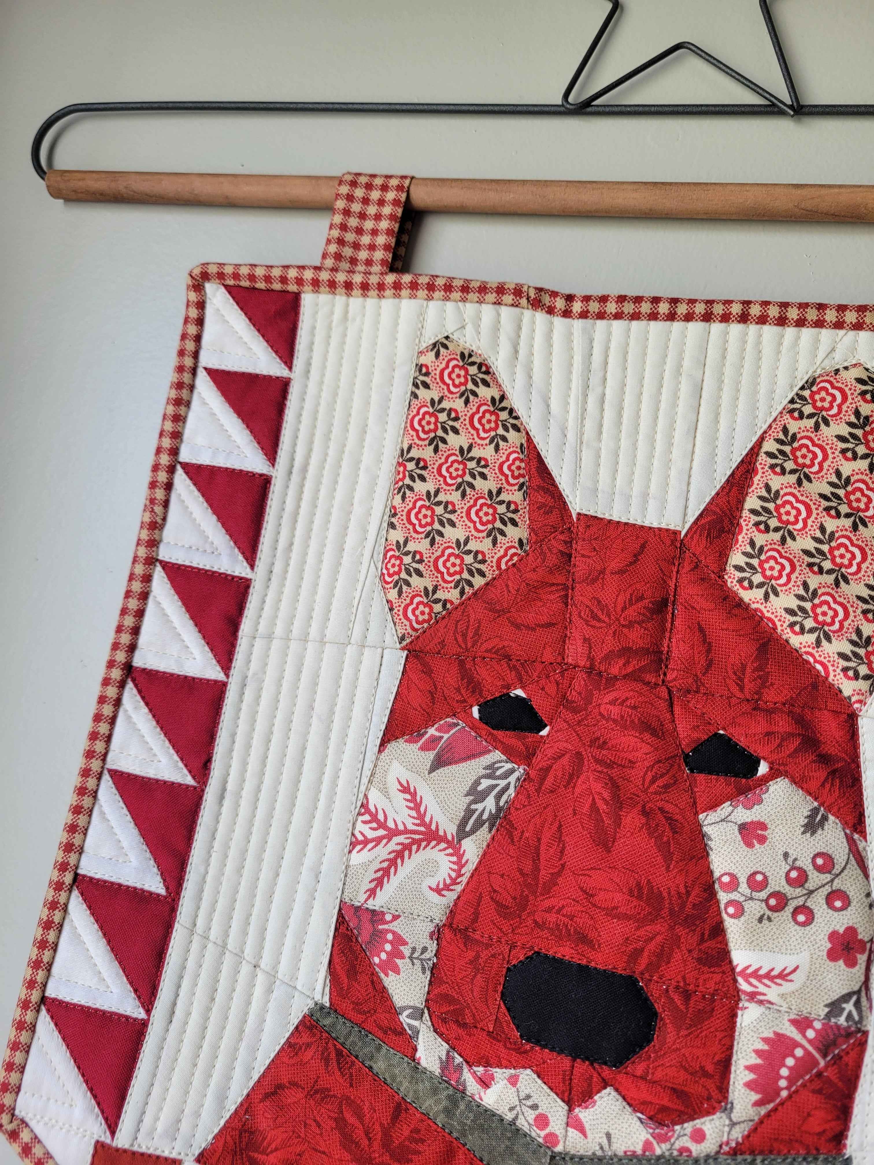 German Shepherd Handmade Quilted Wall Hanging