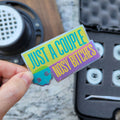 Just A Couple Nosy Bitches Scent Work Sticker