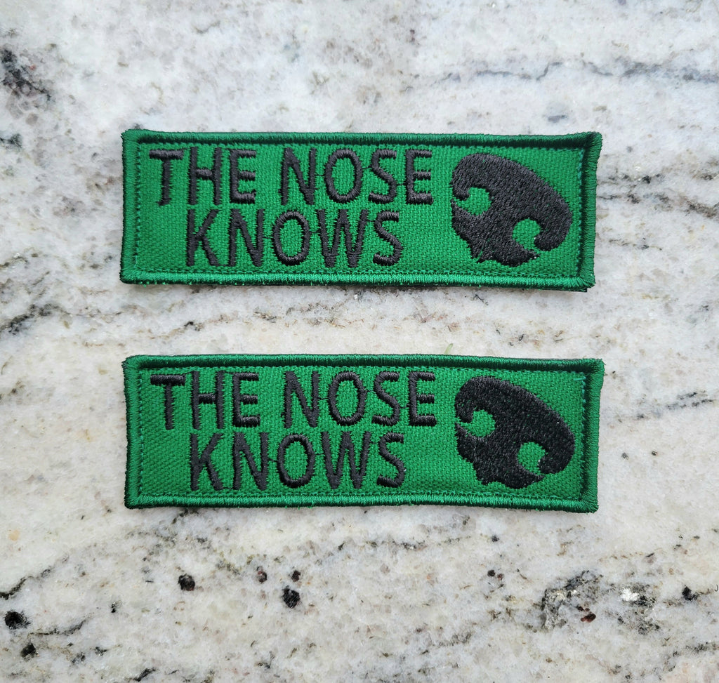 The Nose Knows - Scent Work Patches