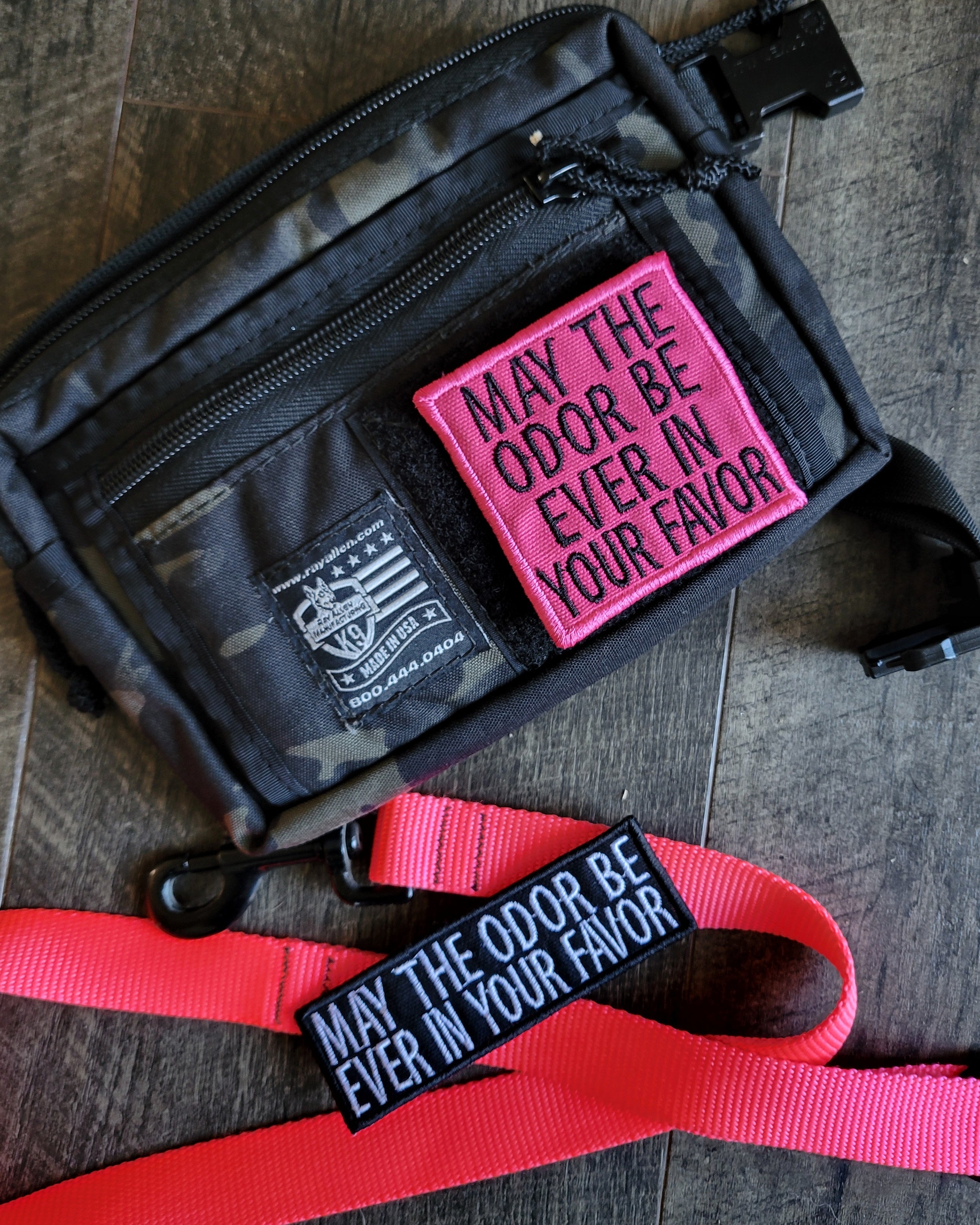 May Odor Be Ever In Your Favor - Scent Work Patches