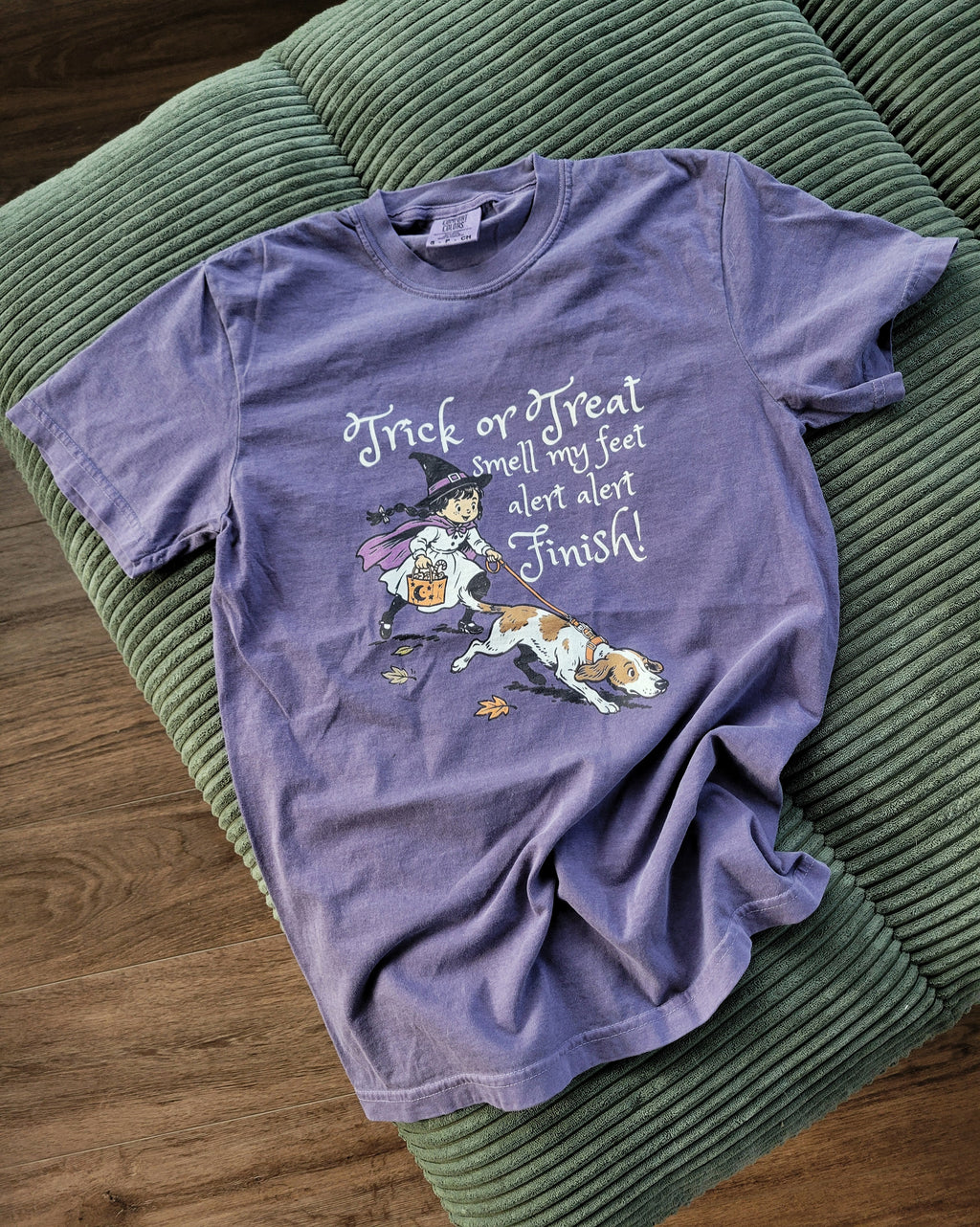 Halloween Trick or Treat Scent Work - Comfort Colors Unisex T-shirt