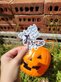 Halloween Trick or Treat Scent Work Sticker