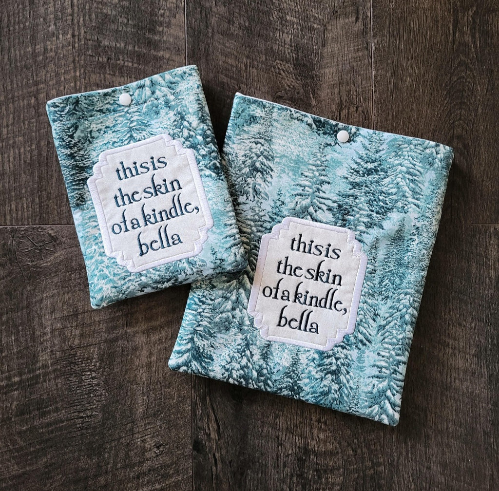 Skin of a Killer Kindle Kobo Lightly Padded Kindle E-Reader Sleeve with Snap