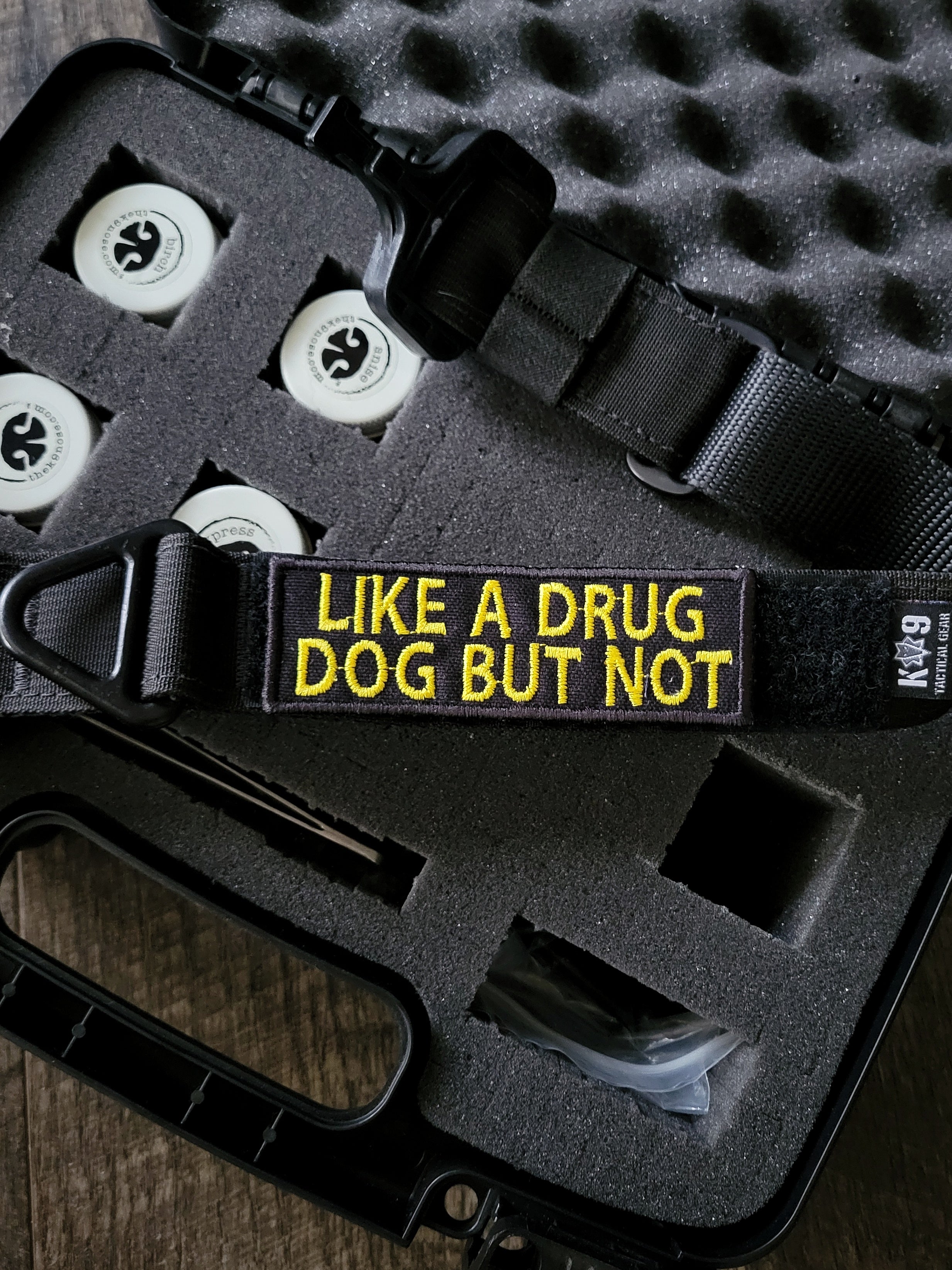 Like A Drug Dog But Not - Scent Work Patches