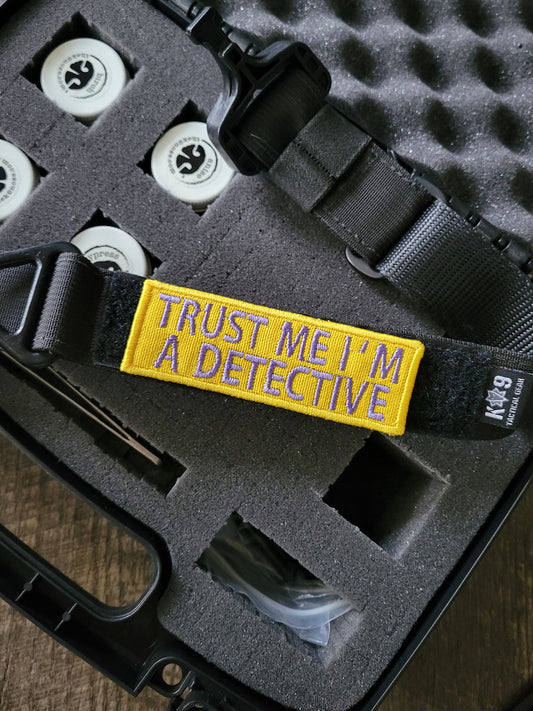 Trust Me I'm A Detective - Scent Work Patches
