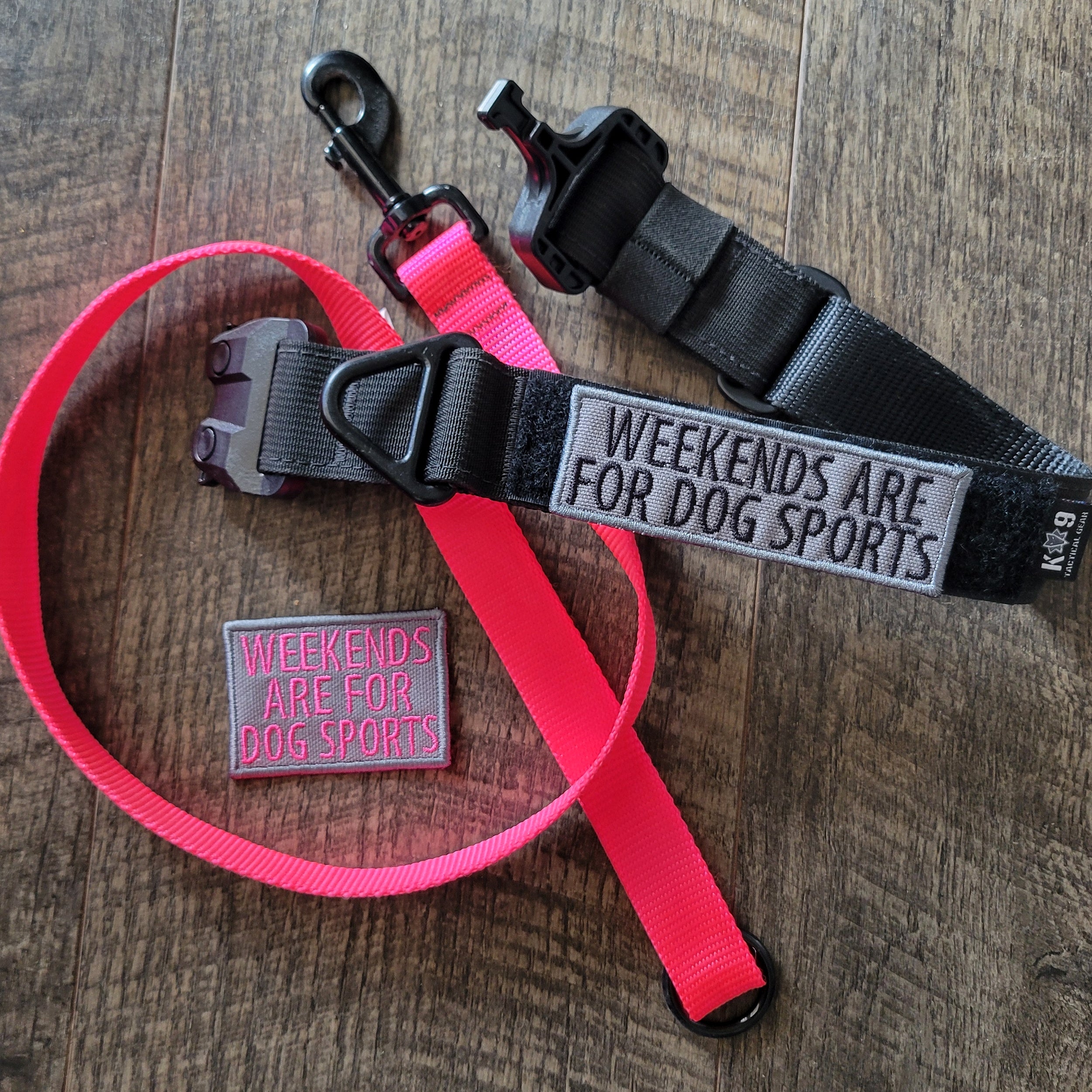 Weekends Are For Dog Sports - Patches