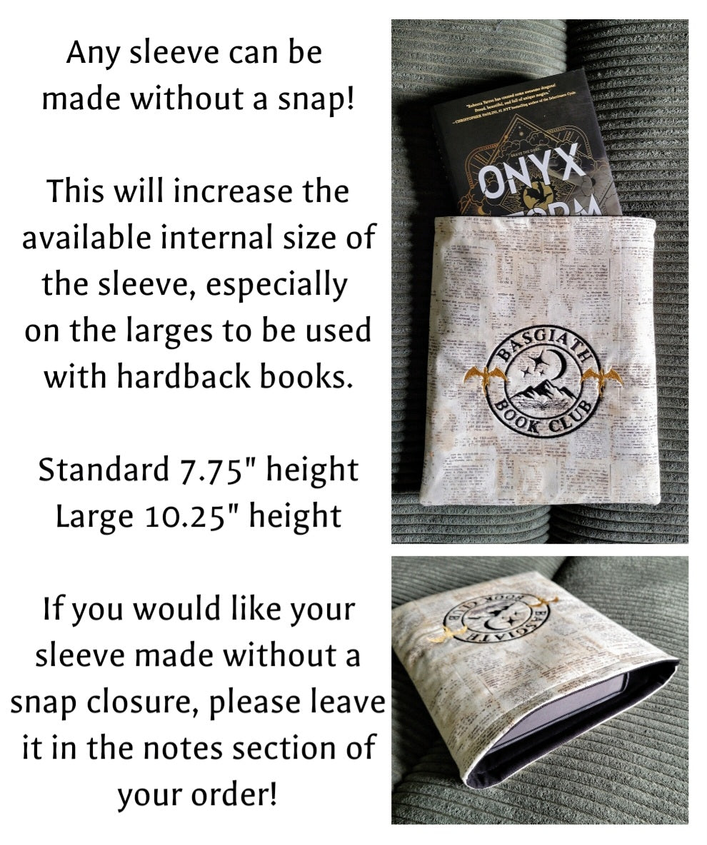 Custom Crawler E-reader Sleeve