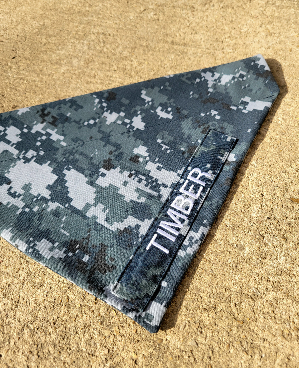 U.S. Navy Type I Digital Custom Military Dog Cat Slip On Collar Bandana