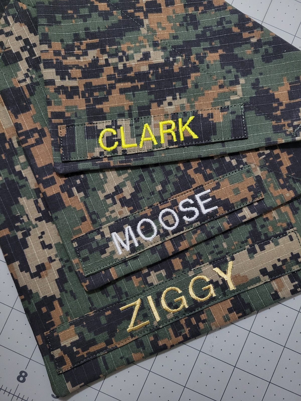 U.S. Marines Woodland Custom Military Dog Cat Slip On Collar Bandana
