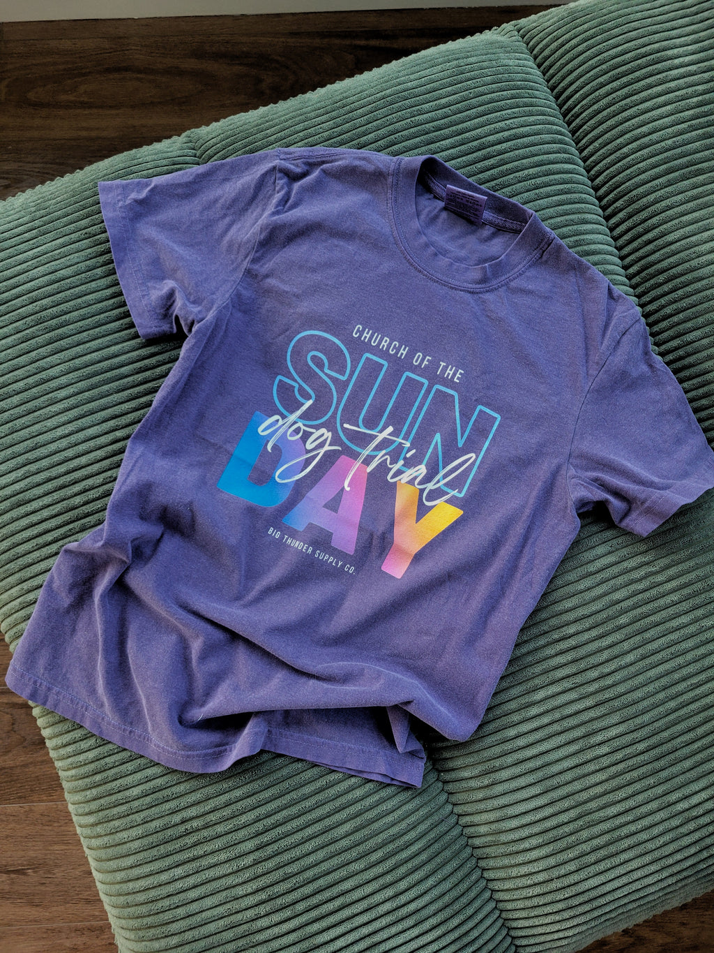 Church of the Sunday Dog Trial - Comfort Colors Unisex T-Shirt