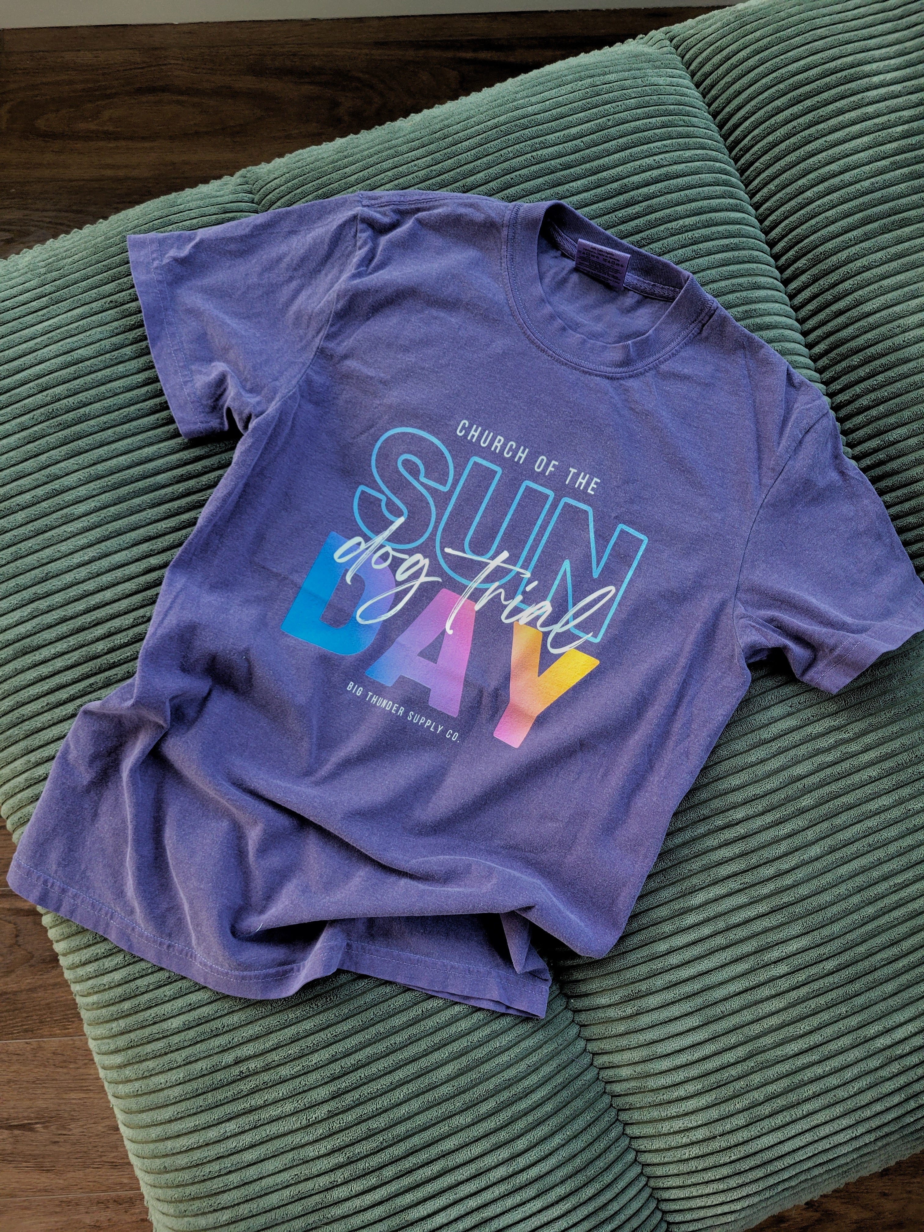 Church of the Sunday Dog Trial - Comfort Colors Unisex T-Shirt