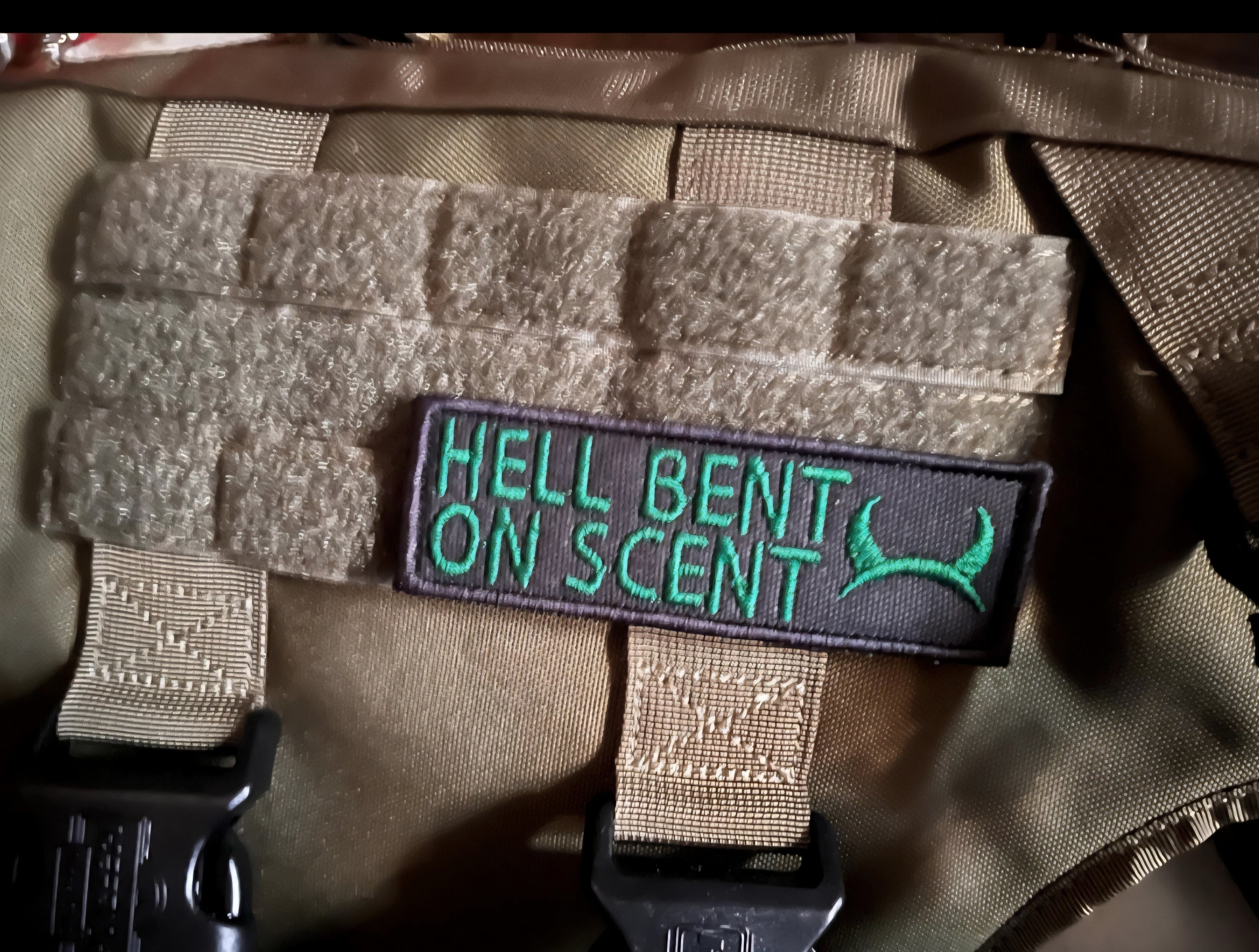 Hell Bent On Scent - Scent Work Patches
