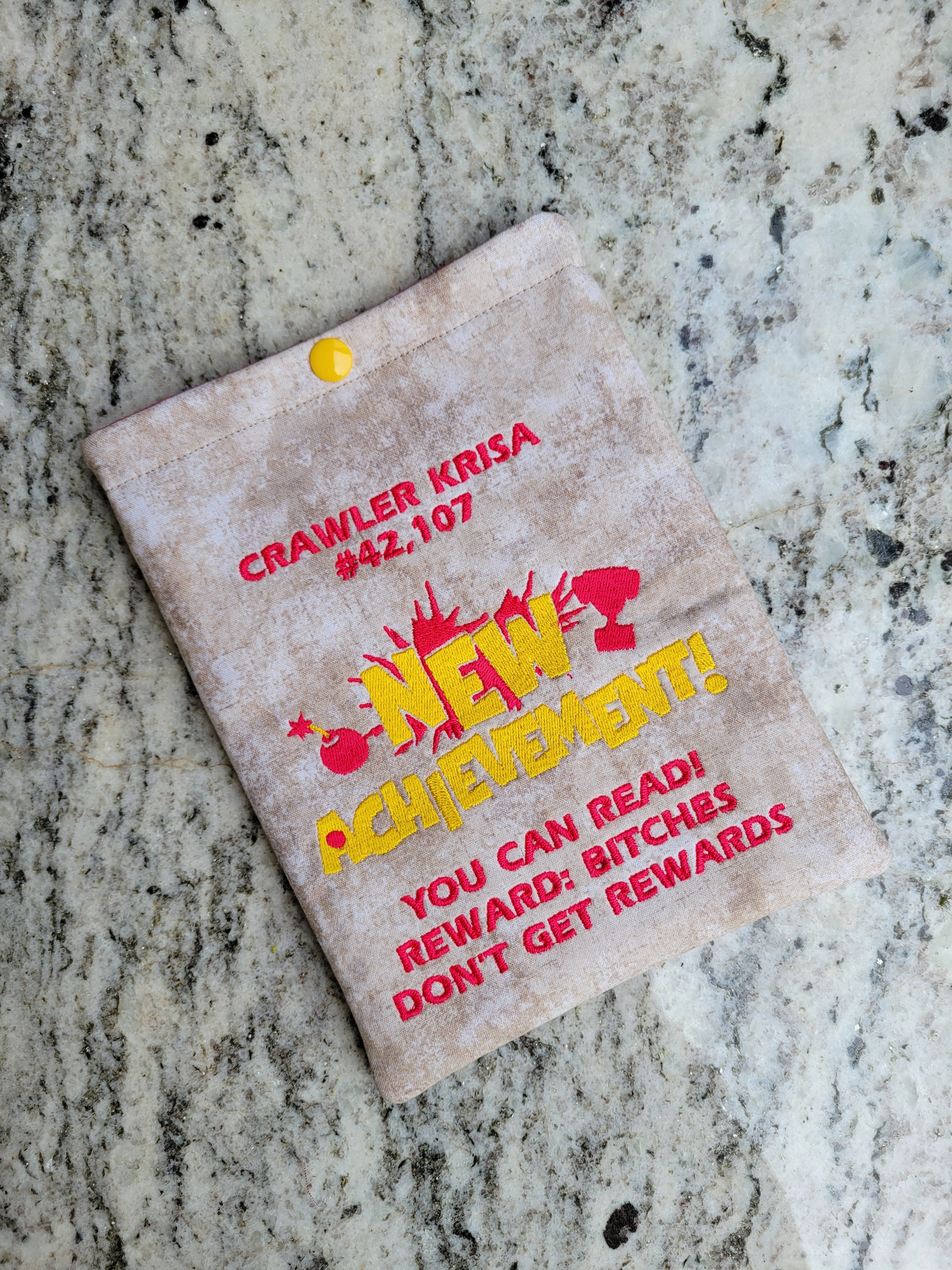 Custom Crawler E-reader Sleeve