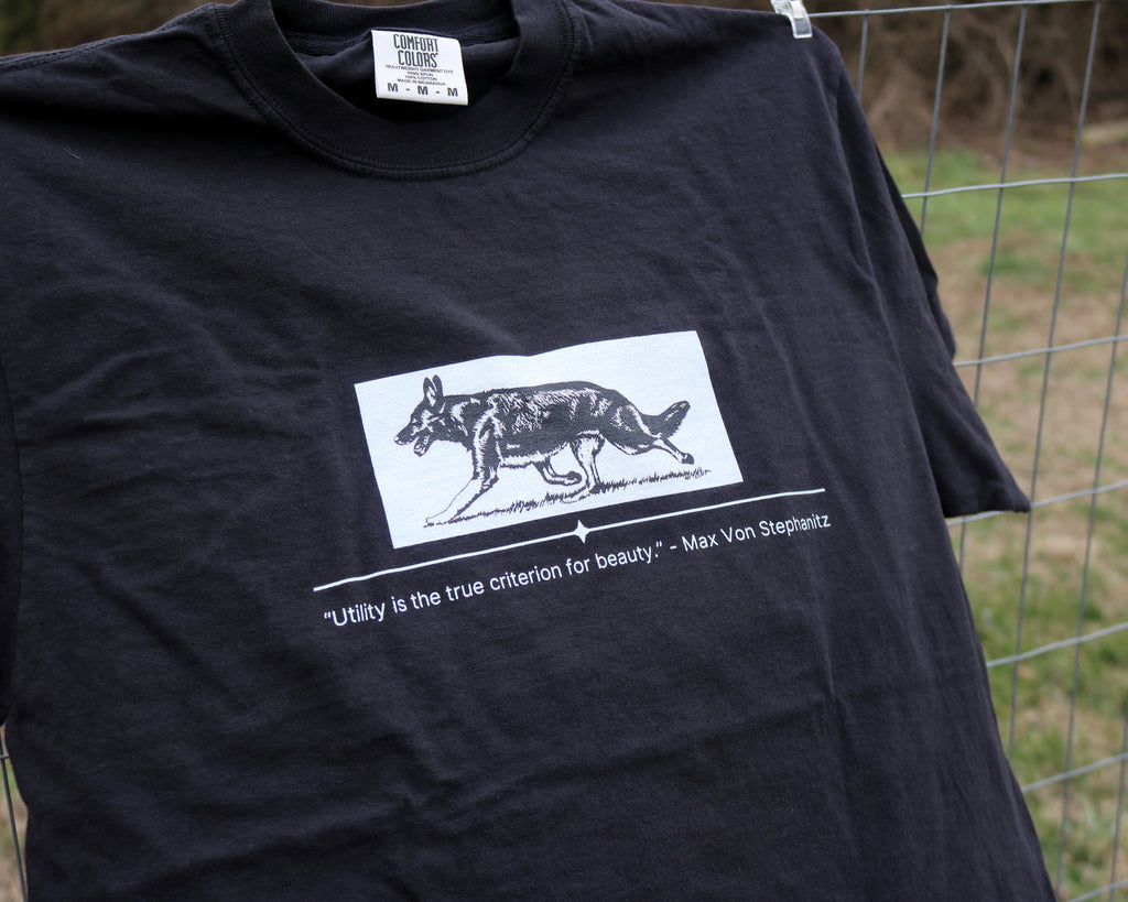 German Shepherd - Comfort Colors Unisex Heavyweight T-shirt