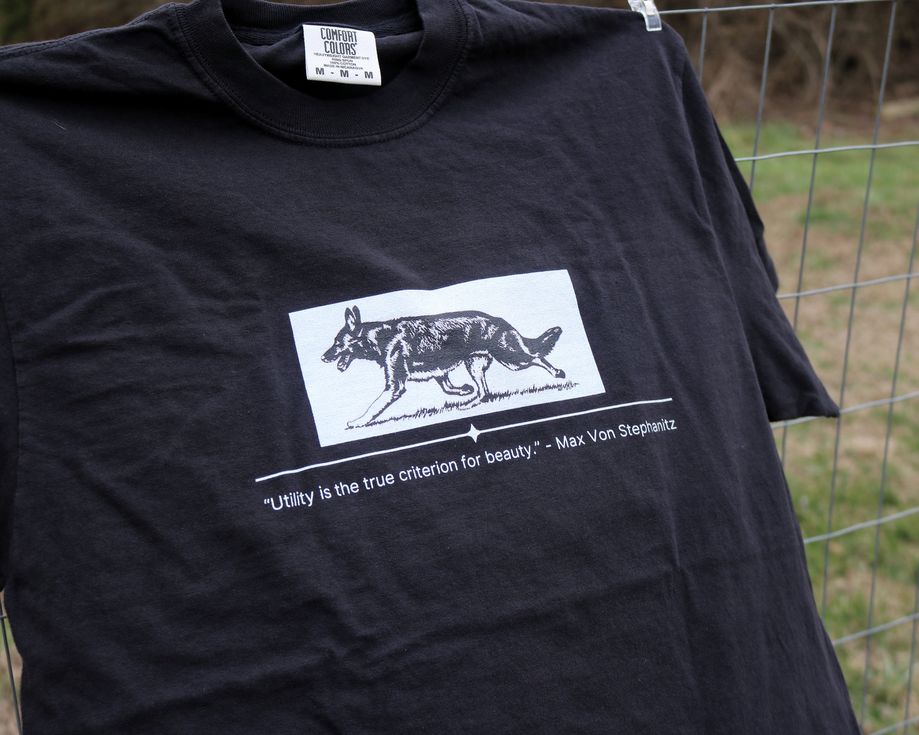 German Shepherd - Comfort Colors Unisex Heavyweight T-shirt