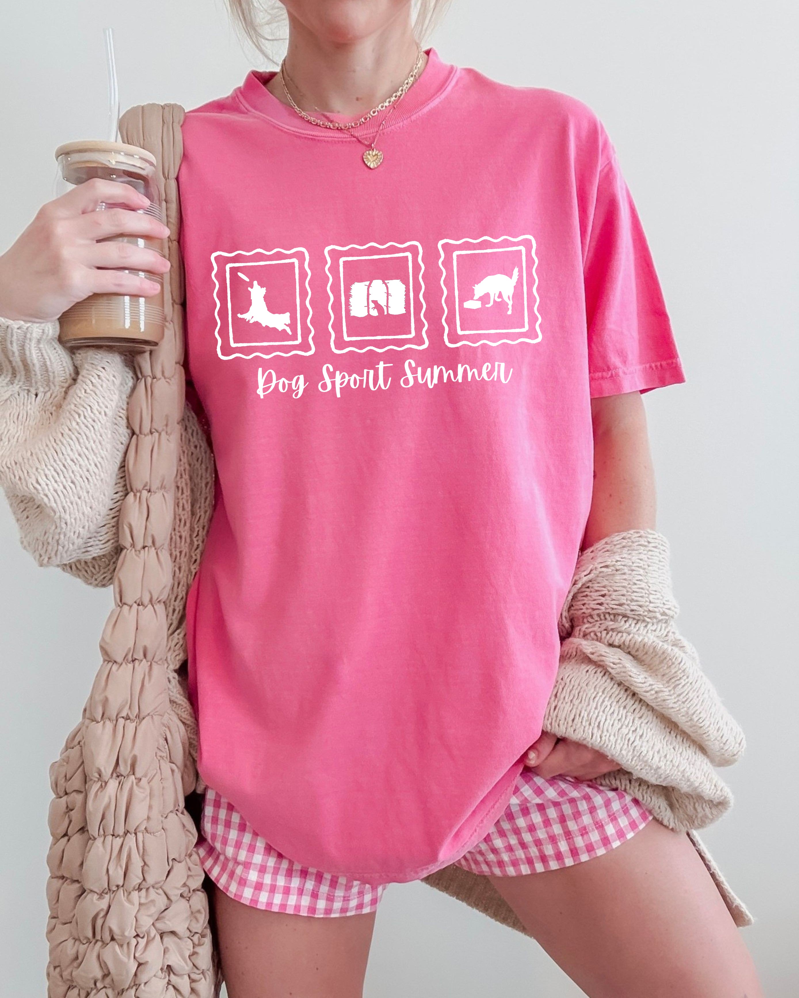 Dog Sport Summer Stamp - Comfort Colors Unisex T-shirt