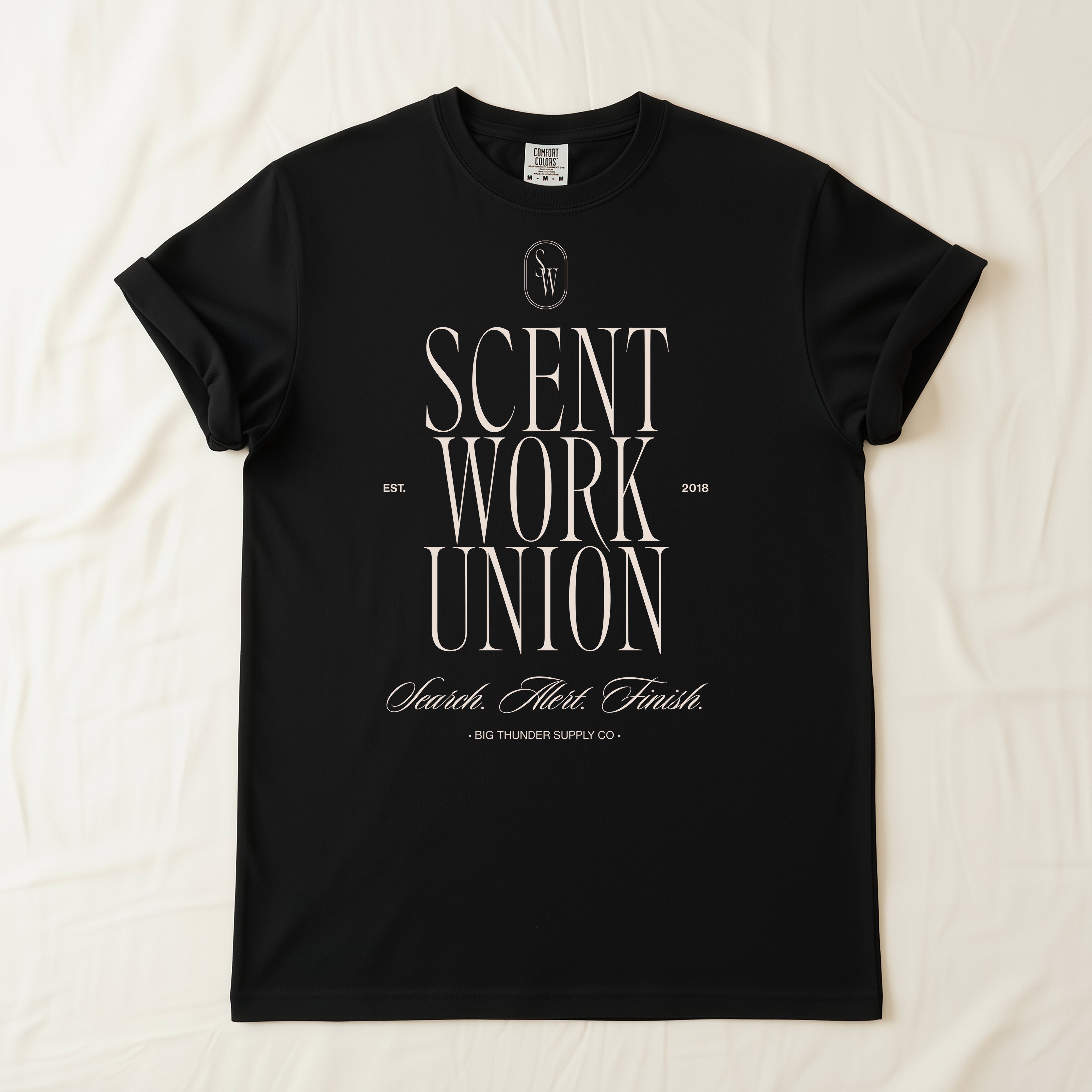 Scent Work Union - Comfort Colors Unisex T-shirt