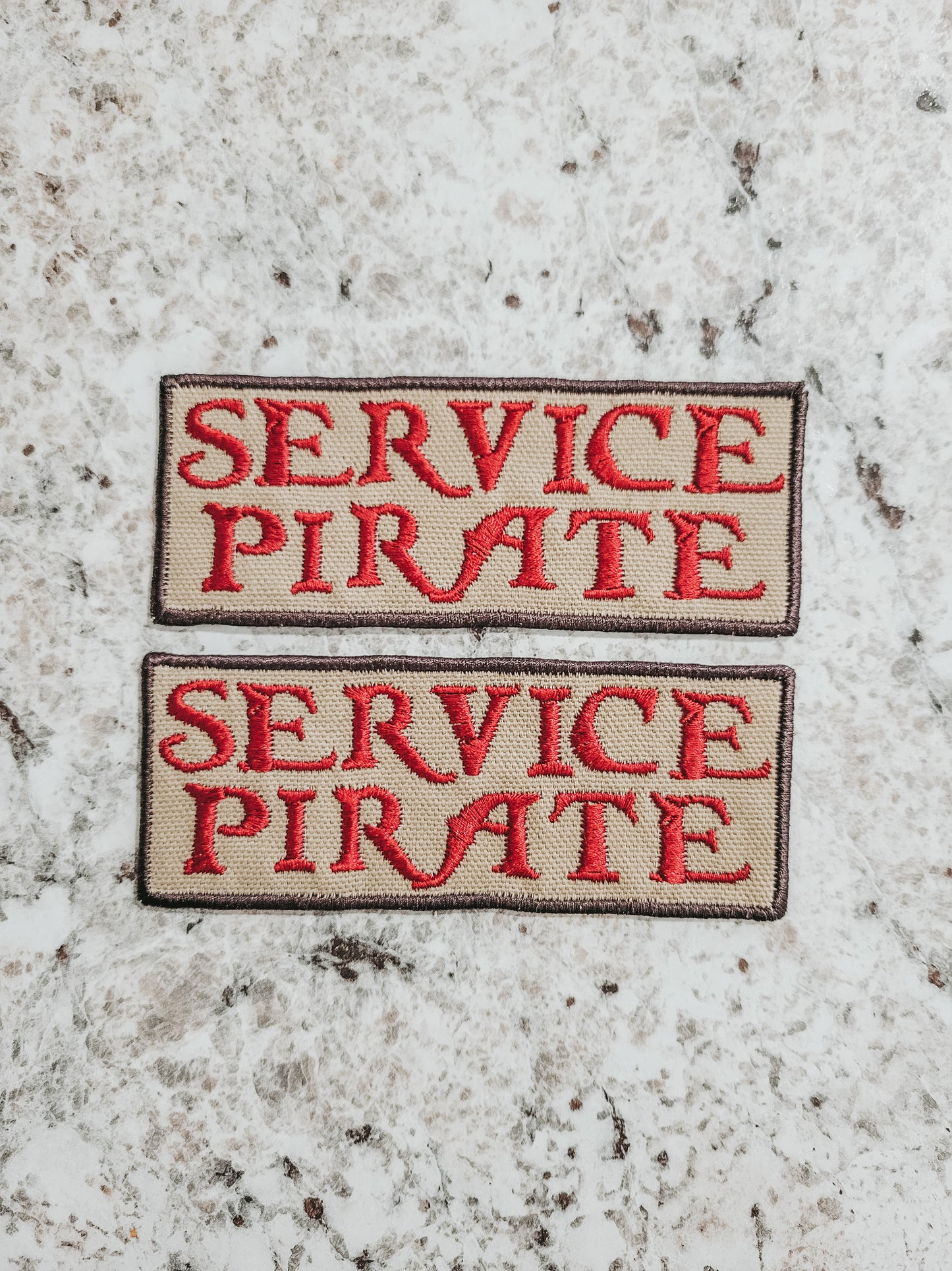 Service Pirate Patch Set - Service Dog Patches