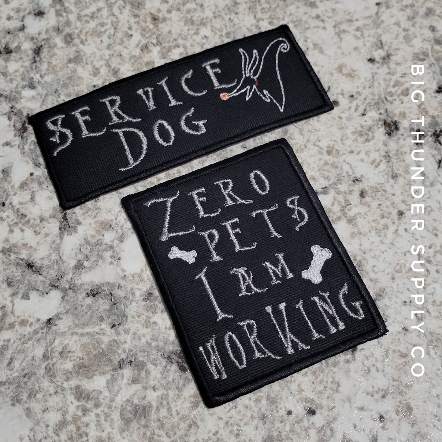 NBC Zero Halloween Christmas - Service Dog Patches